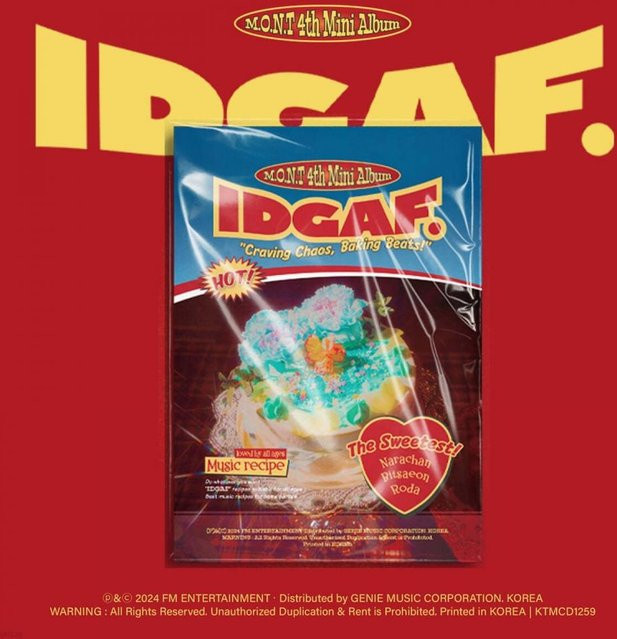 Idgaf, 4. Mini-Album von M.o.n.t - Bild 1