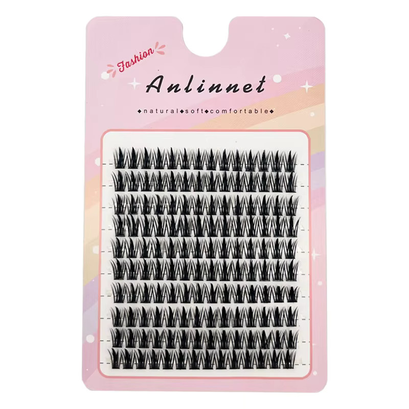 Anlinnet Kunstwimpern, Black, Natürlich, Unisex - Bild 6