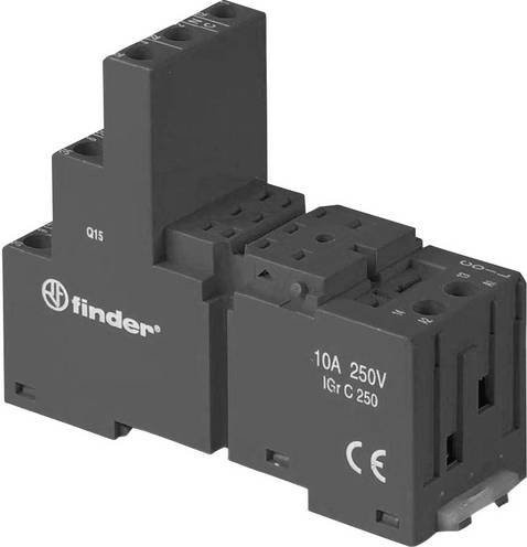 Finder Relaissockel 94.03.0 Relaissockel 55.33 86.30.0.024.0000 99.02 094.91.3 Grau - Bild 1