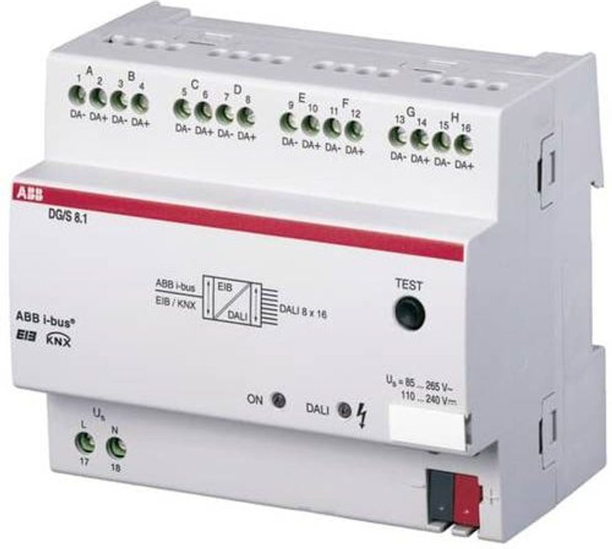 ABB DALI-Gateway DG/S8.1 8fach in Weiß (2CDG110025R0011) - Bild 2