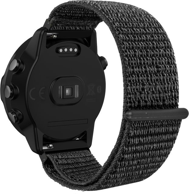 galaone Uhrenarmband Nylon, 24 mm, Schwarz, Unisex - Bild 1
