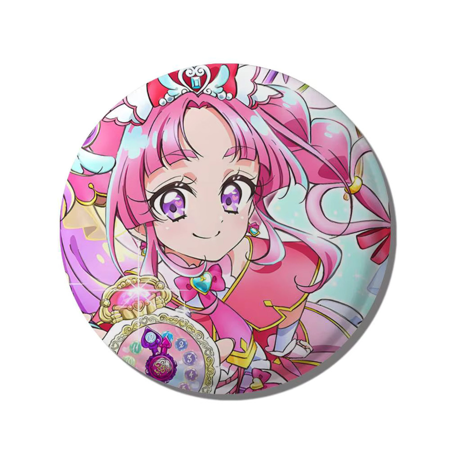 Bilibili Brosche, Anime Star Detective Precure, Rund, Bunt - Bild 6