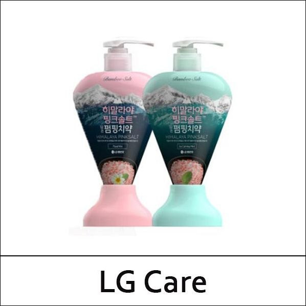 LG Care Bambussalz Himalaya-Rosa-Salz Pump-Zahnpasta, Floral Mint, 285g - Bild 1
