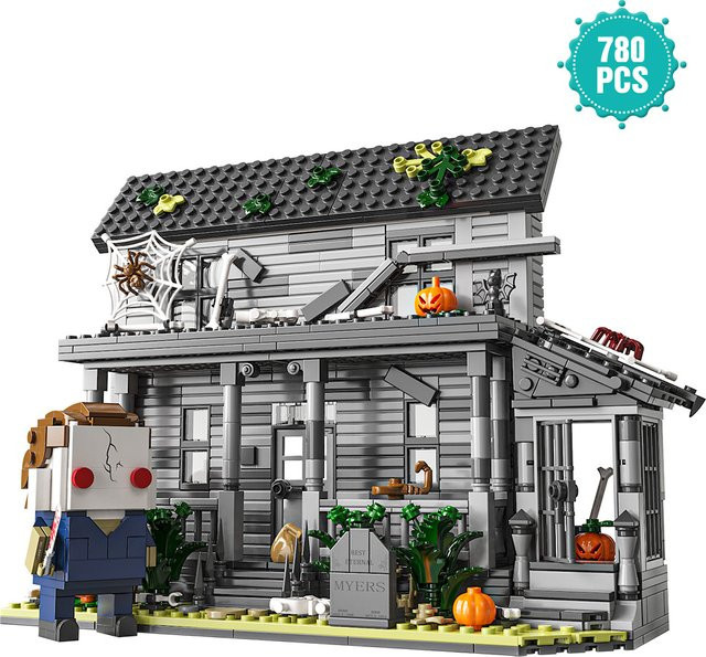 SEMBO BLOCK Halloween Horrorfilm Bauspielzeug Set mit 780 Teilen für Sammler und kreative Dekoration - Bild 1