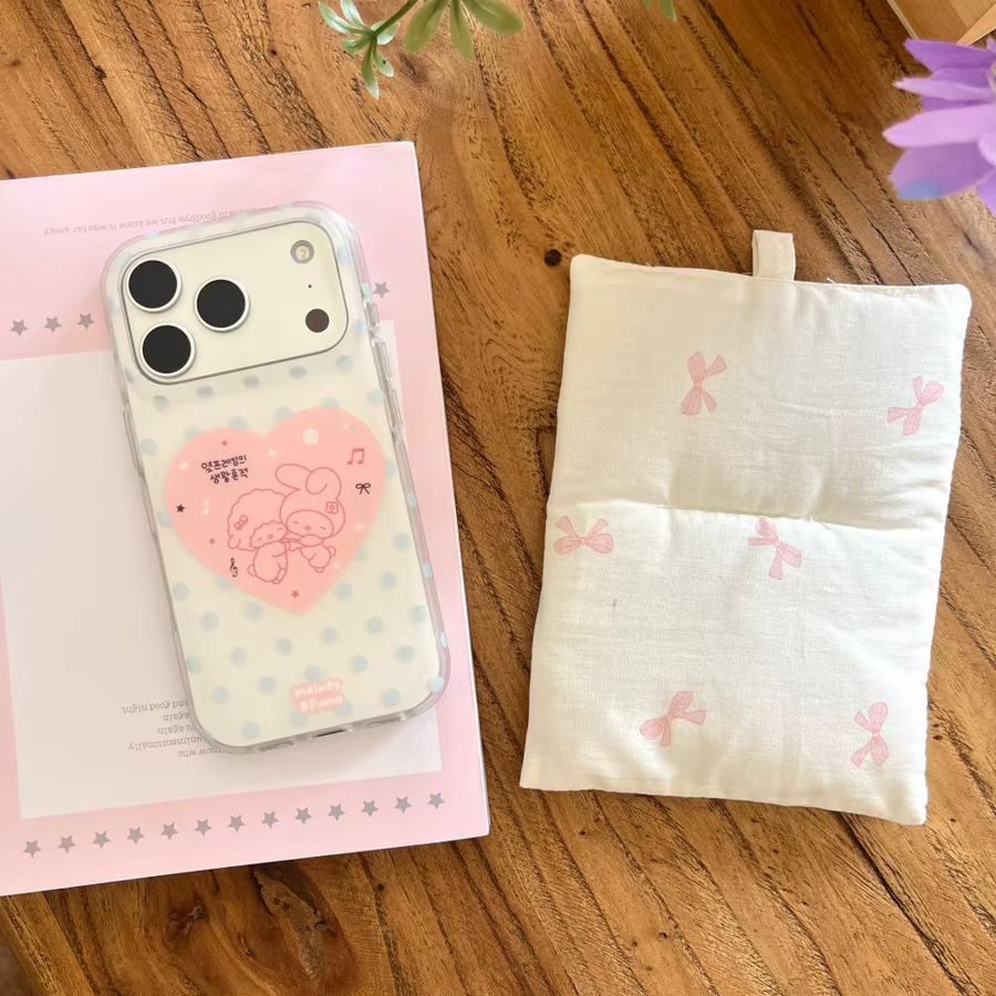 Sanrio My Melody Schutzhülle mit Linsenschutz für iPhone 15 Pro Max, iPhone 16 und iPhone 17 Pro Max im süßen Koreanischen Cartoon-Design - Bild 3