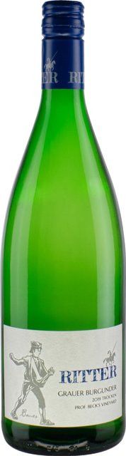 Ritter Prof. Beck's Vineyard Grauer Burgunder Weißwein, Nahe, trocken, 2024, 1,0 l - Bild 1