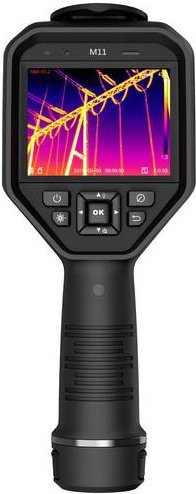 HIKMICRO M11 Wärmebildkamera in Schwarz mit Touchscreen, 192 x 144 Pixel, 25Hz und WiFi, Messbereich -20 bis +550°C - Bild 1