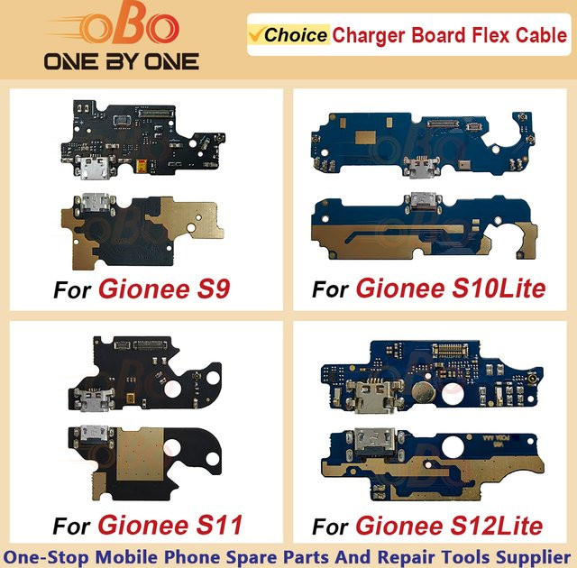 Gionee USB Ladeport Bord mit Ladegerät Dock Connector Flex Kabel für S9 S10 S11 S12 Lite S10C S10L in Multicolour - Bild 1