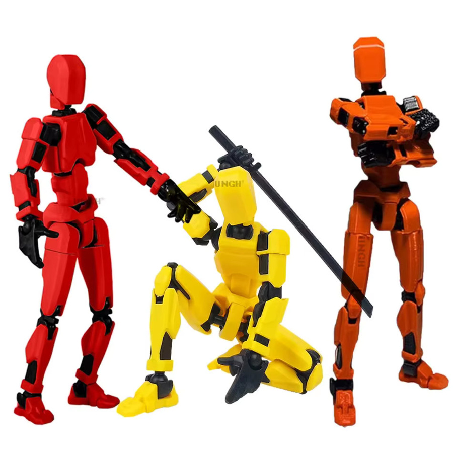 Bandai Titan T13 Multi-Gelenkiger Beweglicher Verwandlungsroboter, 13-teiliges Set - Bild 4