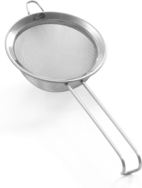 Hendi Küchensieb aus Edelstahl in Silber mit feinem Maschengewebe, Durchmesser: 10 cm - Bild 1