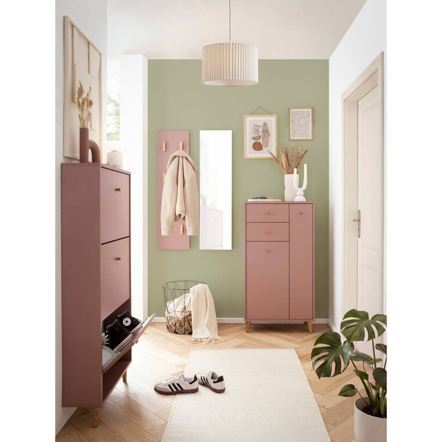 Schildmeyer Schuhkipper Bjarne 3er Mauve B/H/T: 59,8 x 131 x 19,55 cm - Bild 3