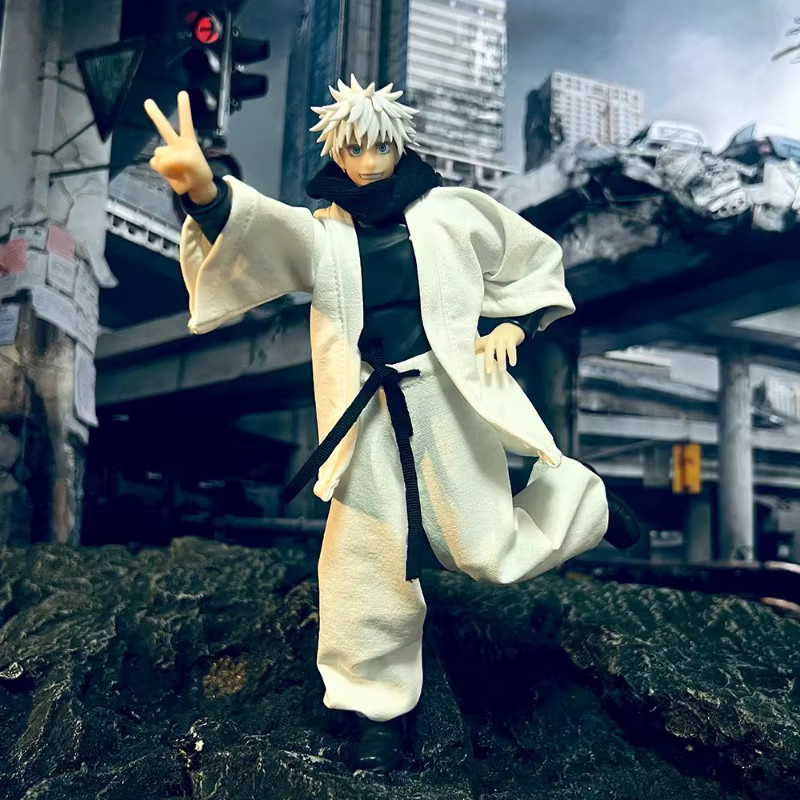 Bandai Jujutsu Kaisen Klassische Kleidung College-Uniform Gewand Taoistische Robe Kampfzubehör, Zubehör - Bild 2