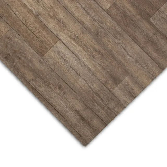 Karat CV Bodenbelag Atlantic Eiche Antik 606M PVC Boden in Holzoptik mit Textilrücken, Farbe Braun, Breite: 100 cm, Länge: 600 cm - Bild 1