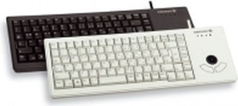 Cherry G84-5400 Trackball Tastatur mit USB-A Anschluss in Schwarz - Bild 1