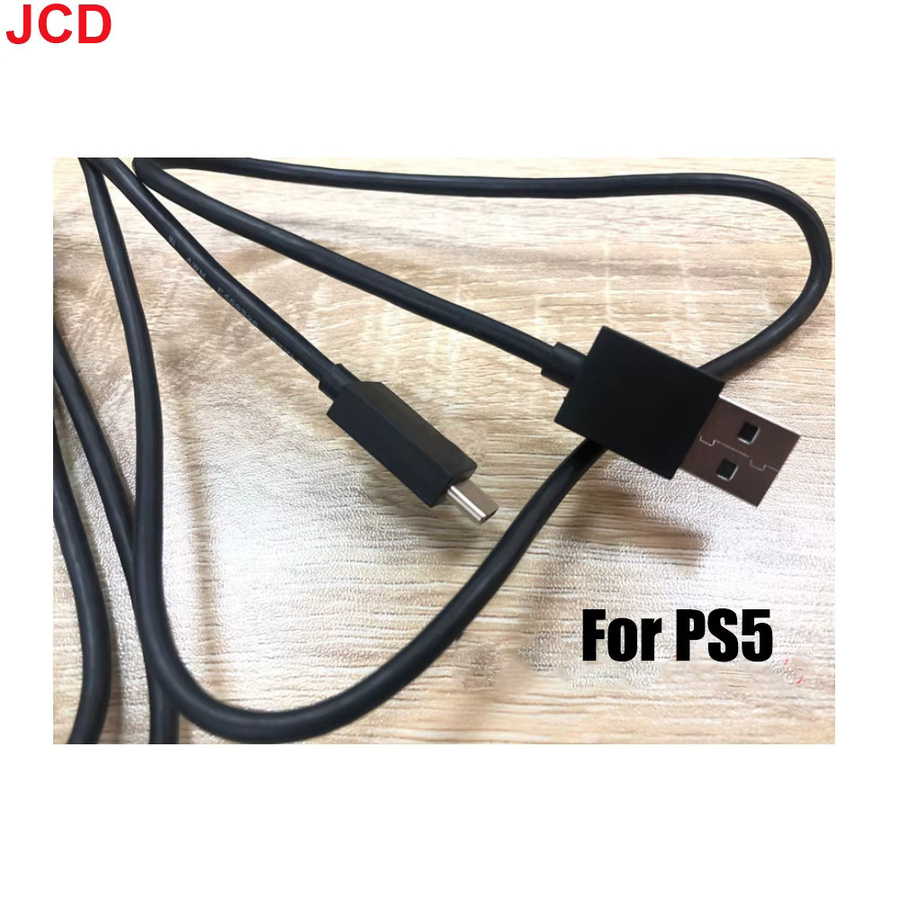 JCD USB-C Ladekabel für PS4 und PS5, Schwarz, Länge: 1,5 m - Bild 3