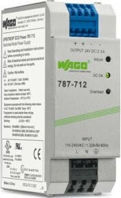 WAGO Hutschienen-Netzteil 787-712 Stromversorgung 24V DC 2,5A 60W Grau - Bild 1