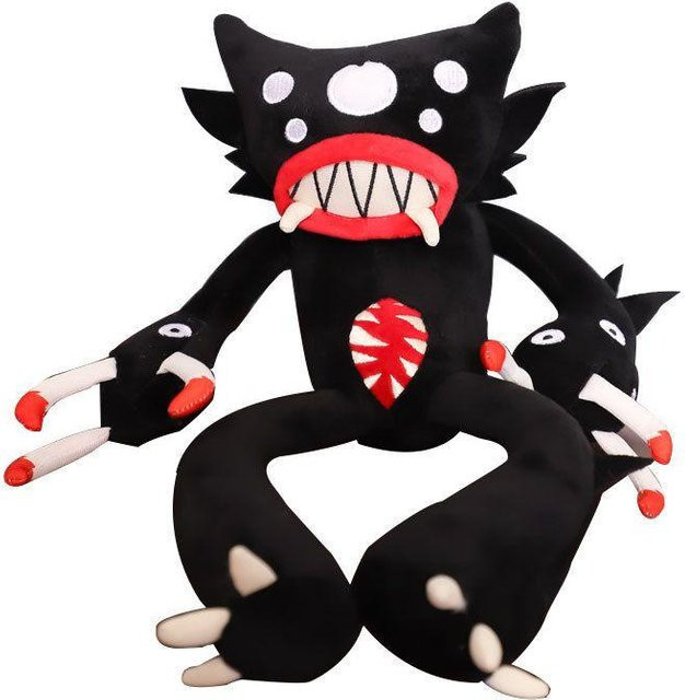 NovaGlade Poppy Playtime Killy Willy Plüschtier Schwarz - Bild 1