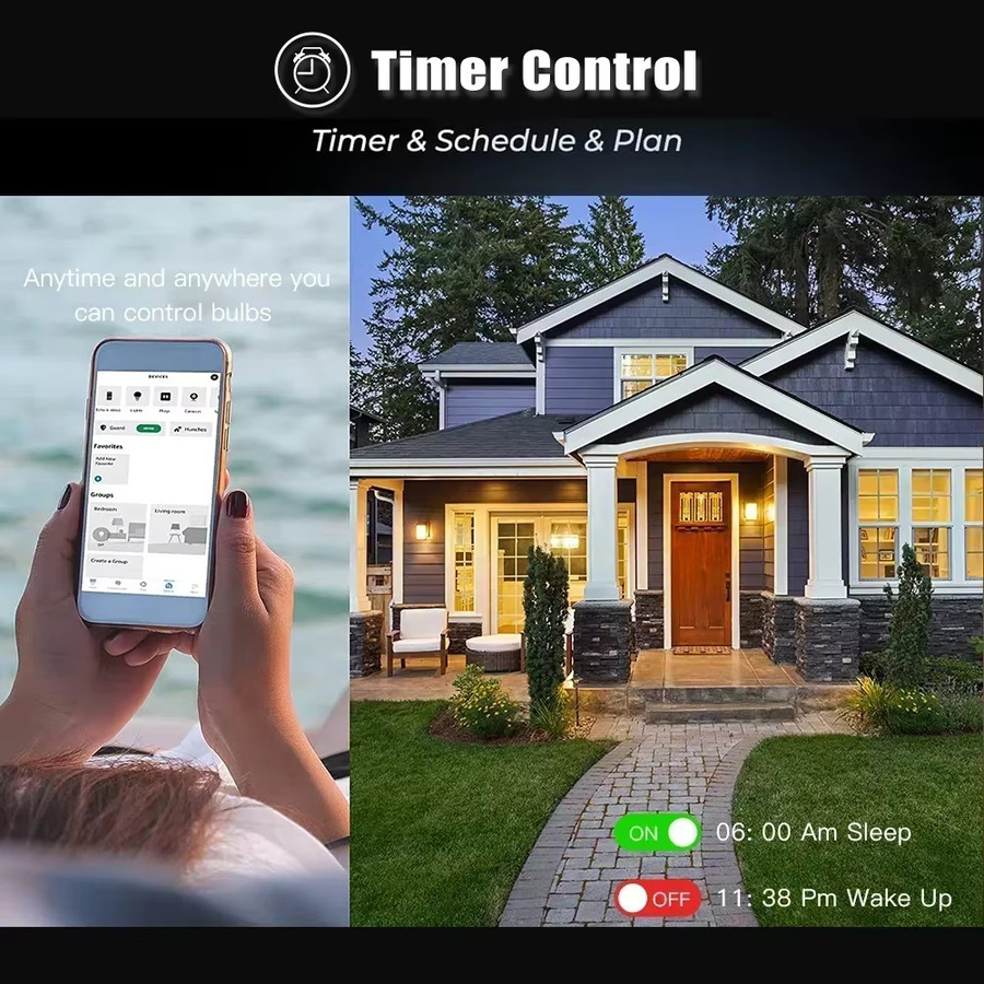 Tnce Smart LED Lampe GU10 mit WiFi und ZigBee, RGB C dimmbar, Weiß, kompatibel mit Alexa und Google Home via Tuya Smart Life App - Bild 2