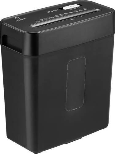Renkforce Aktenvernichter RF-PPS-11L in Schwarz mit Partikelschnitt 4 x 32mm P-4 und 12l Fassungsvermögen - Bild 1
