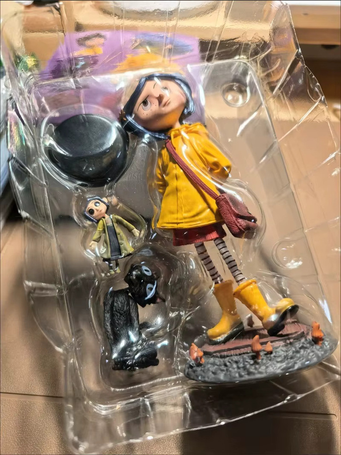 Bandai Coraline Actionfigur, Gelb, Weiß, Kunststoff - Bild 6