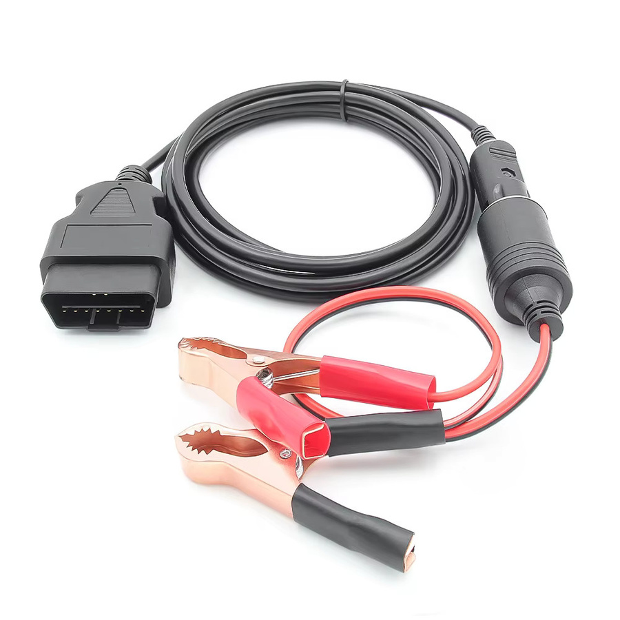 JFIND JC02 OBD2 Auto Batterie Ersetzungs-Werkzeug ECU Memory Saver Notfall-Netzteil in Schwarz - Bild 2