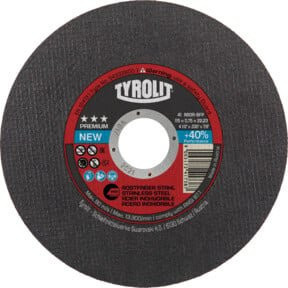 TYROLIT Premium Trennscheibe für Metall, Durchmesser: 115 mm, Grau - Bild 1