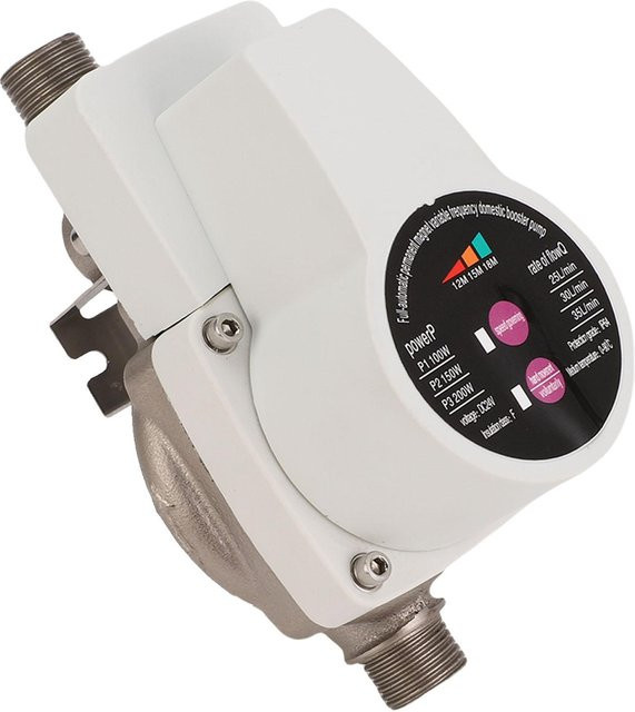 Artleeh Wasser Druckbooster Pumpe DC in Weiß, Automatische Duschpumpe für Haus und Heizung - Bild 1
