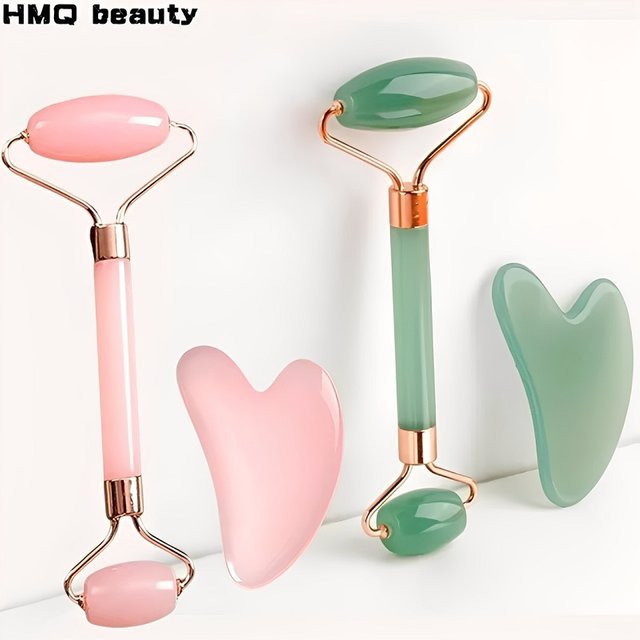 HMQ beauty Gesichtsroller- und Schabewerkzeug-Set, Unisex - Bild 1