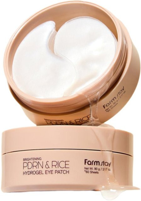 Farmstay PDRN & Reis Hydrogel Augenpads, 120 Stück, für empfindliche Haut - Bild 1