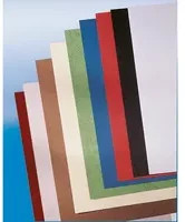 GBC LeatherGrain Einbanddeckel DIN A4 in Weiß und Multicolour, 100 Stück pro Packung - Bild 1