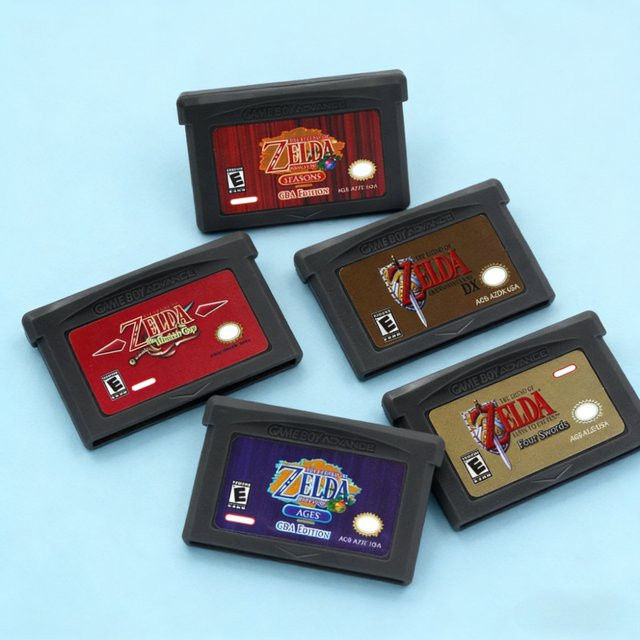 Zelda Minish Cap und Four Swords Awakening DX Doppelpack, Videospiel für GBA/NDS - Bild 1