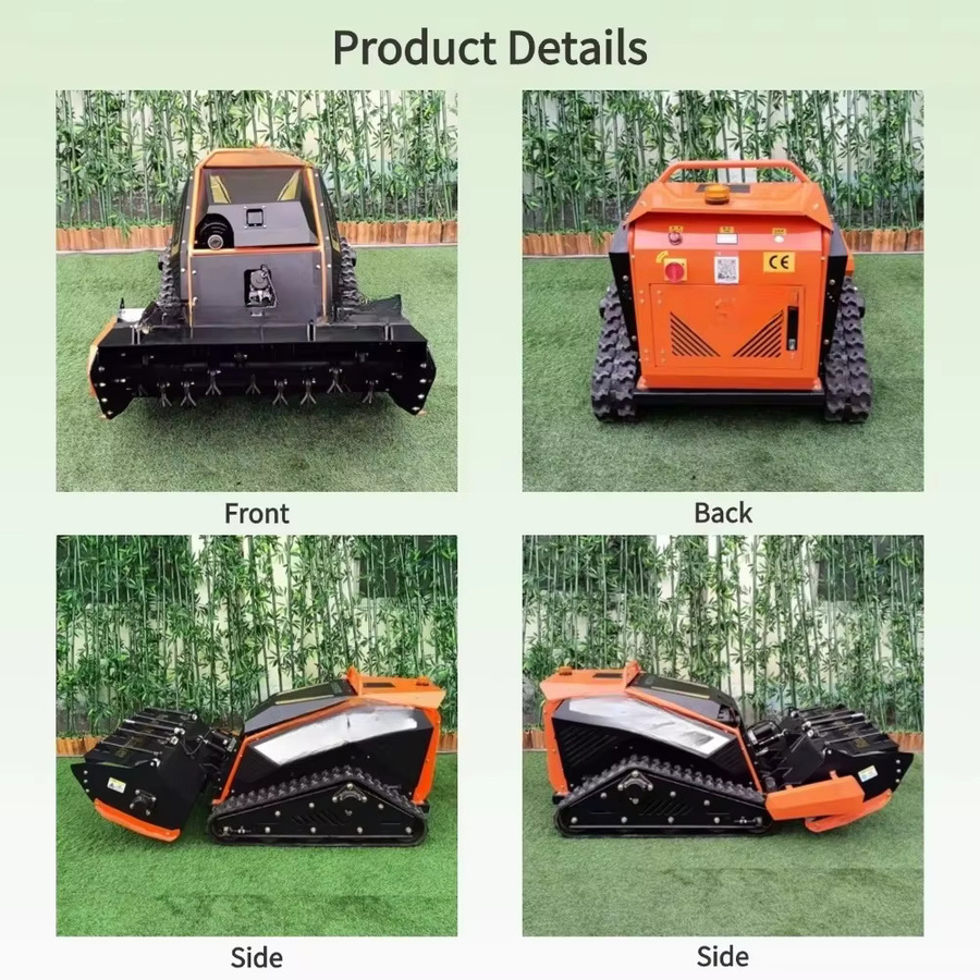 Vigorun Tech ferngesteuerter Forstmulcher Werkzeugtransporter mit 1000mm Schnittbreite und Loncin 4-Takt-Motor - Bild 3
