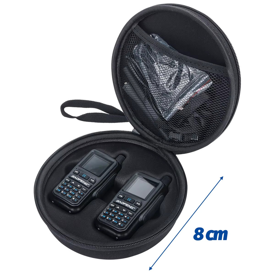 ABBREE UV-5R Mini Tragetasche für Funkgeräte in Schwarz - Bild 4