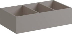 Geberit Schubladeneinsatz Xeno2 in Melierte Holzoptik und Grau, B/T/H: 37,3 x 6,2 x 20,8 cm - Bild 1