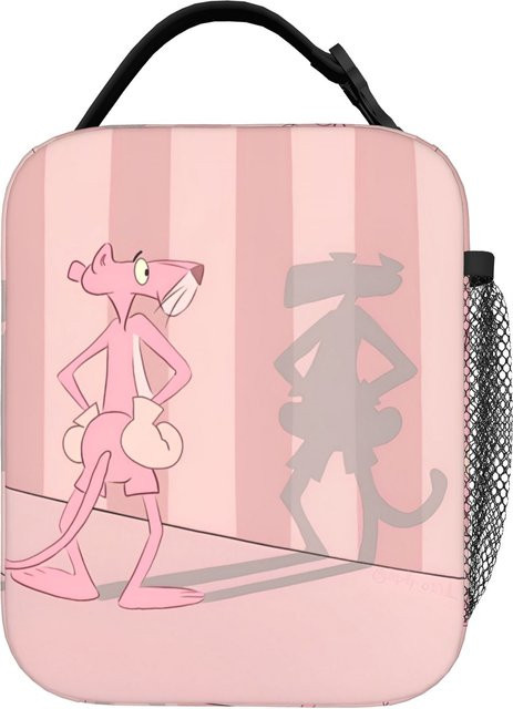 Fancy Style Studio Leopard Thermos-Lunchtasche Pink, auslaufsichere Brotdose und wiederverwendbarer Lunchbehälter - Bild 1
