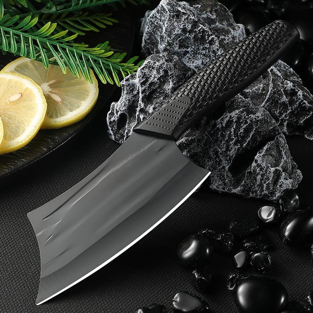 SHENJIU Profi-Küchenmesser aus Edelstahl in Schwarz - Bild 1