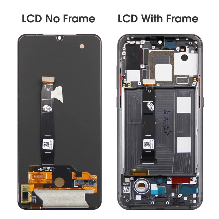 Xiaomi Mi 9 LCD Display mit Rahmen, 6.39 Zoll Super AMOLED Touchscreen Ersatzteil, Schwarz - Bild 4