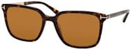 Tom Ford FT 1183 Sonnenbrille, Quadratisch, Herren, Braun, Vollrand - Bild 1