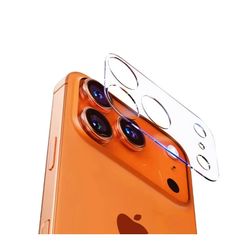 HD Kameraschutzfolie aus Kunststoff für Apple iPhone 17 Pro Max, iPhone 17 Pro und iPhone 17 Air, transparent - Bild 2
