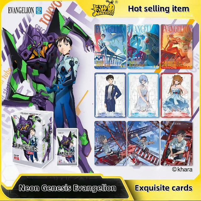 KAYOU Neon Genesis Evangelion Mech Karte, bunt - Bild 1