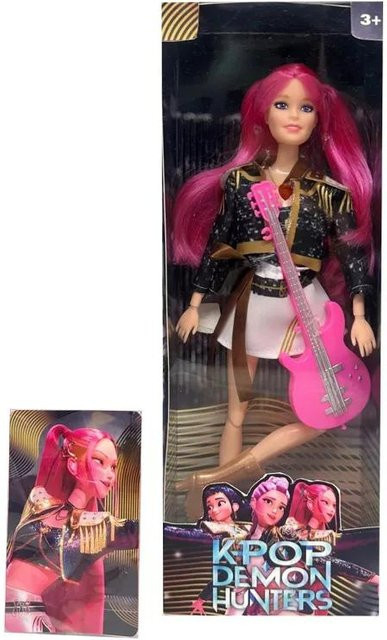 Wucifang Jewelry Kpop Demon Hunters Rumi Mira Zoey Mira Figur, Schwarz, ab 3 Jahren - Bild 1