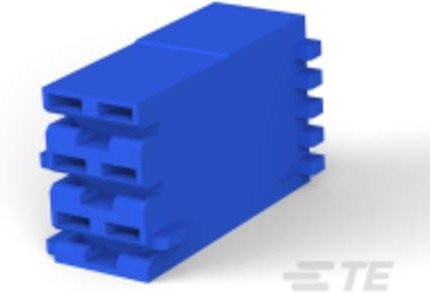 TE Connectivity 521205-1 Steckverbinder in Blau - Bild 1