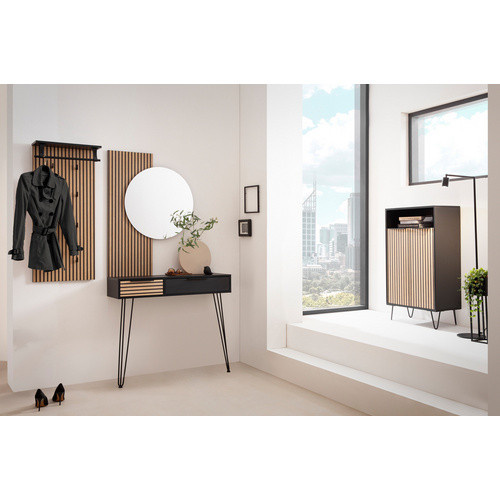 Schildmeyer Spiegel-Paneel Katta modern braun B: 76,5 cm, H: 109 cm - Bild 1
