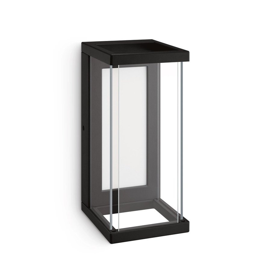 Philips Ulyzo LED-Außenwandleuchte Schwarz 12 W 2.700 K IP44 - Bild 2