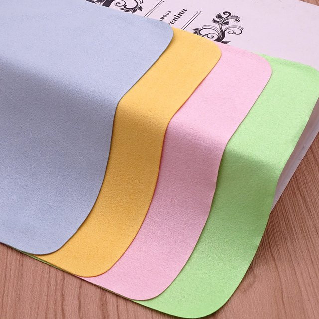 5er Set Mikrofaser Objektiv-Reinigungstücher in Multicolour für Objektive, Smartphones, Bildschirme und Brillen - Bild 1