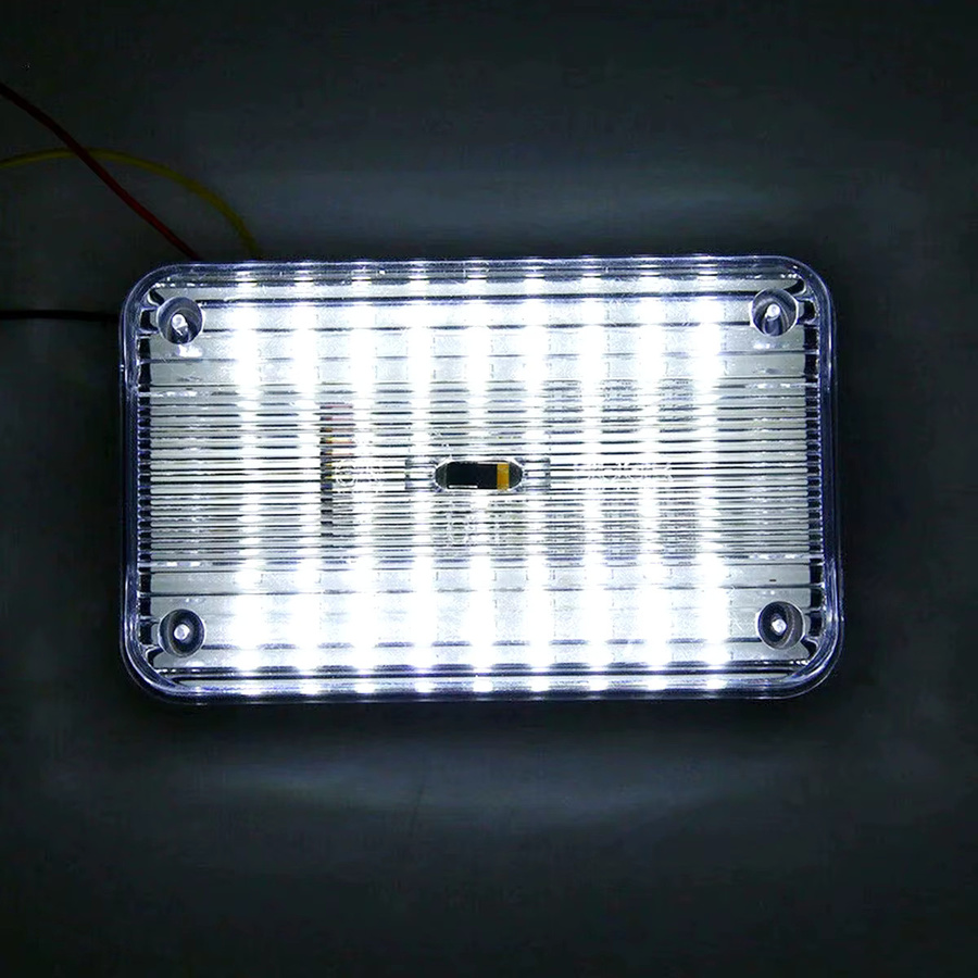 LED Auto Innenraumbeleuchtung mit 36 LEDs in Weiß für die Deckenmontage inklusive Ein/Aus-Schalter (12 V) - Bild 3