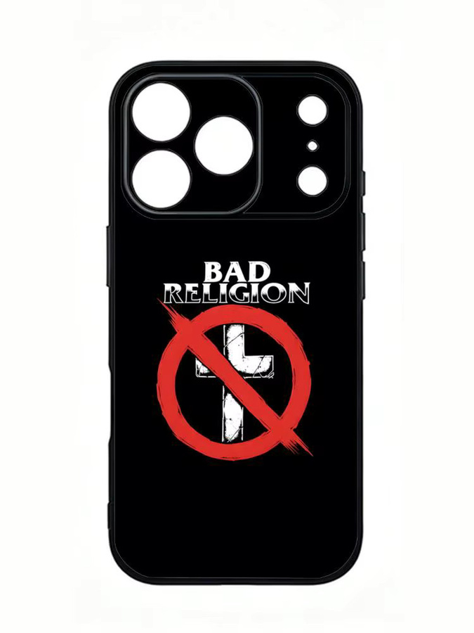 Handyhülle Bad Religion Punk Design für iPhone 17 Pro Max 16 15 14 13 Mini in Schwarz mit Satin Glänzend Finish - Bild 4