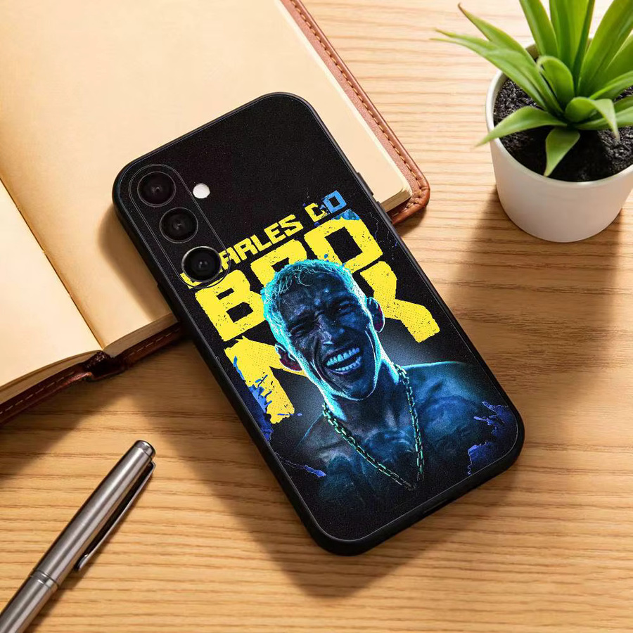 Do Bronx Fighter Charles Oliveira Handyhülle für Samsung Galaxy A13, A21s, A22, A31, A32, A52, A53, A71, A72, A73 Soft Black Cover - Bild 2