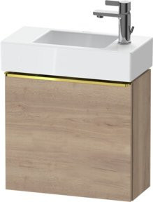 Duravit Waschtischunterschrank D-Neo in Weiß, Wandhängend, 1 Tür, B: 48,4 cm, H: 44,0 cm, T: 22,2 cm - Bild 1