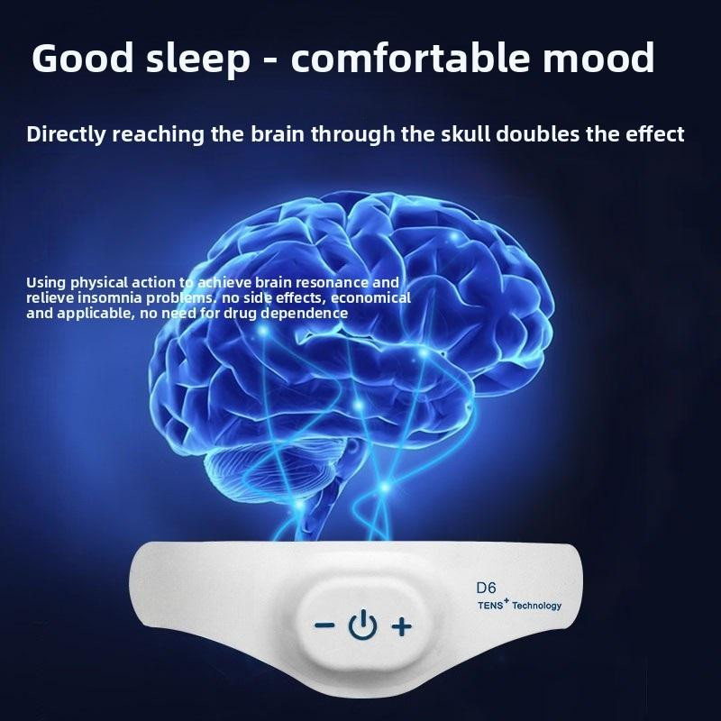 Honest Finds Intelligentes Schlaf-Stirnband mit Niederfrequenz-Puls-Therapie zur Entspannung und Linderung von Schlaflosigkeit in Weiß - Bild 4